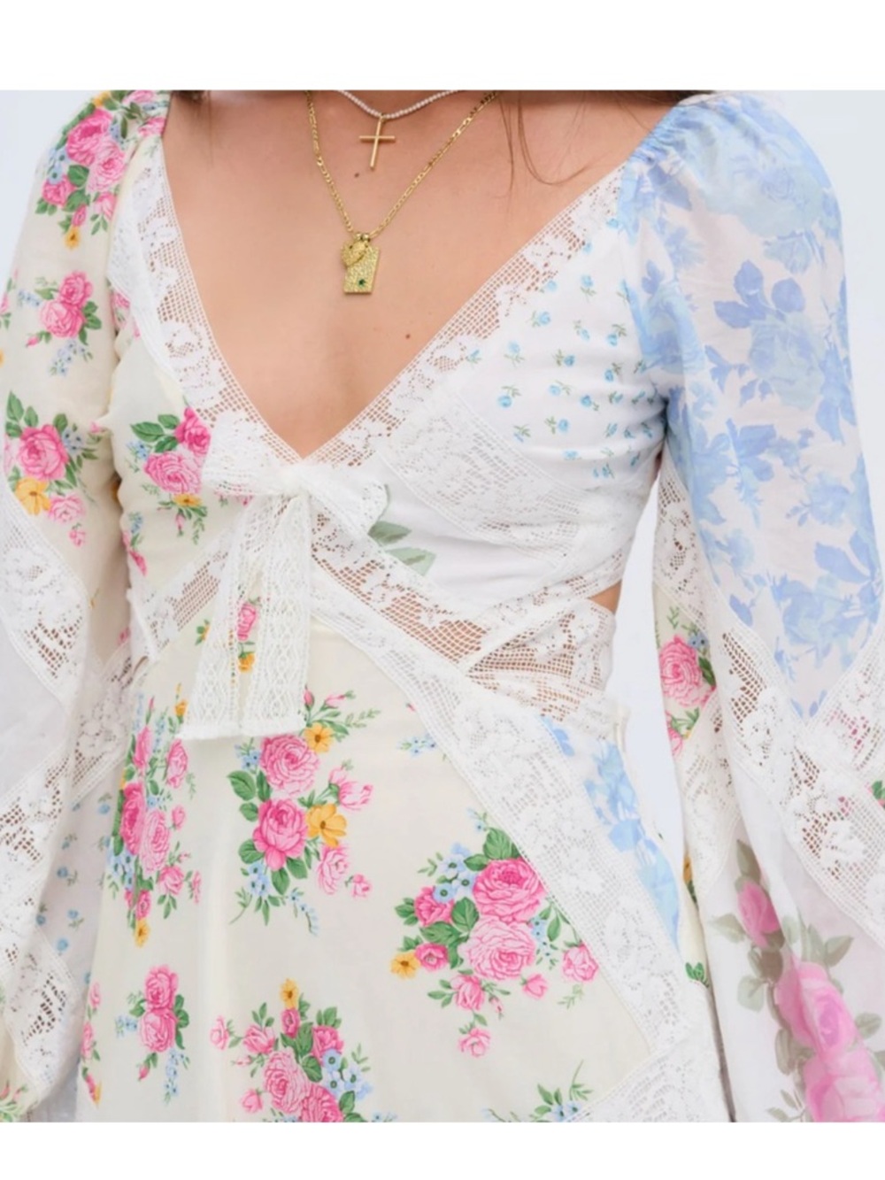 For Love & Lemons Voillete maxi dress - Picture 3 of 4